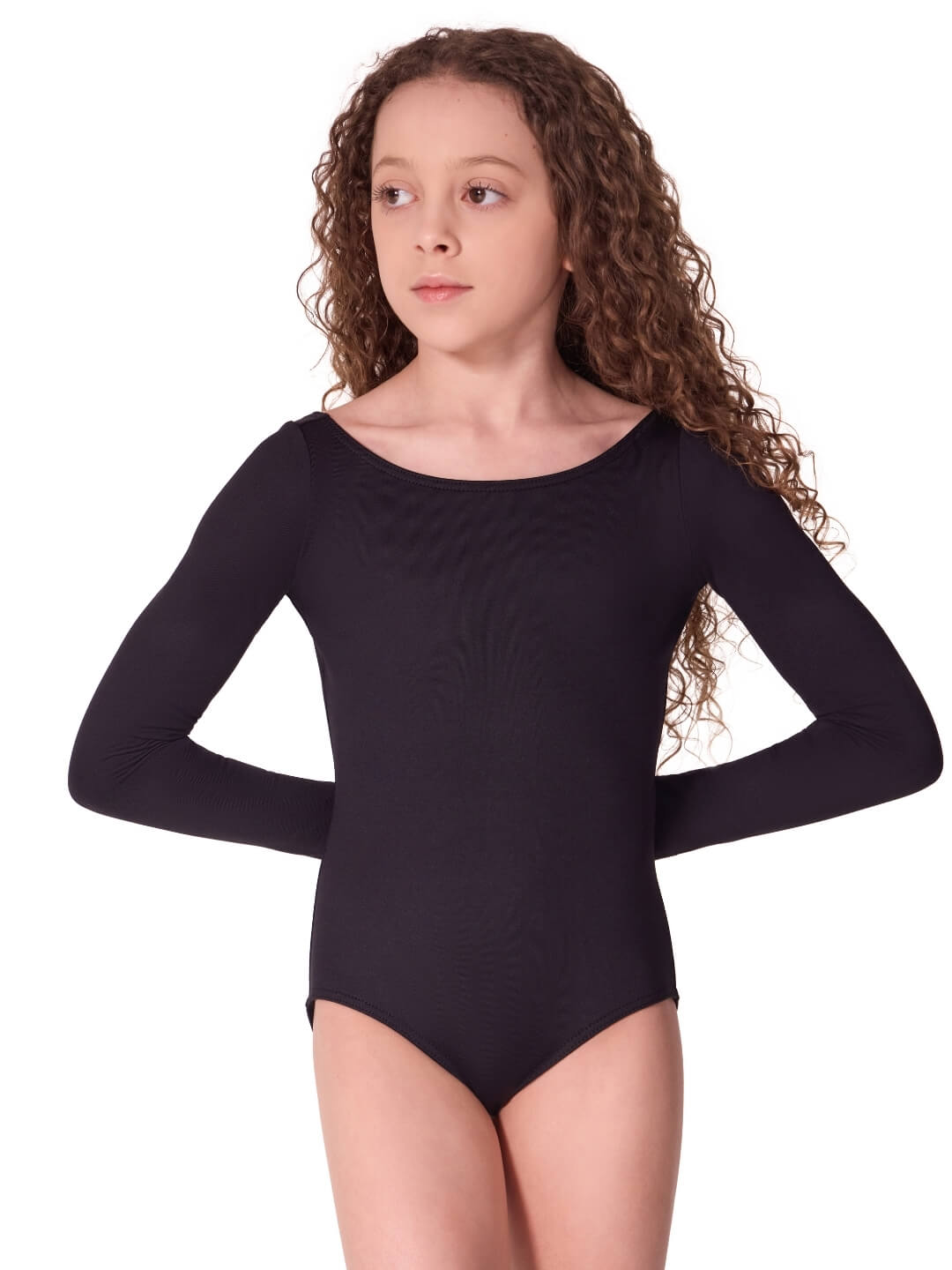 Capezio Studio Collection Pinch Back Long Sleeve Leotard - Capezio Best Seller