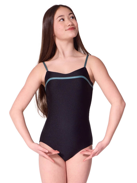 Capezio Enchanted Contrast Cherish Camisole Leotard - Tween - Capezio Classic