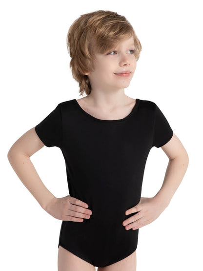 Capezio Studio Collection Short Sleeve Leotard - Boys - Capezio Recommended