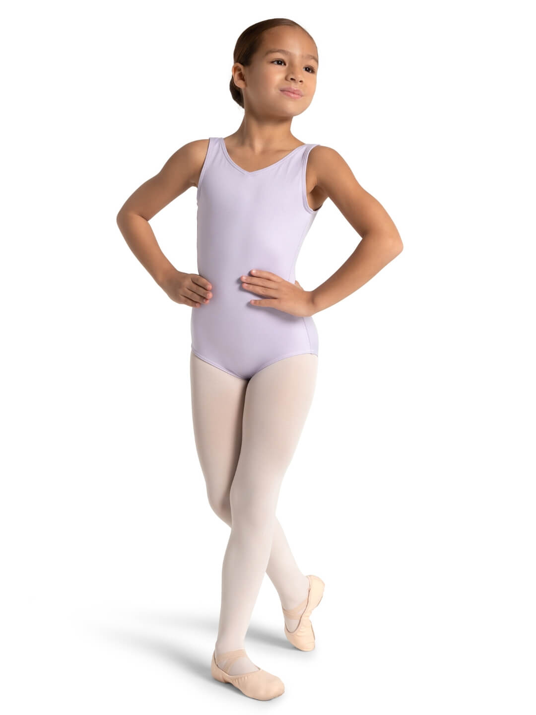 Capezio Studio Collection Lattice Back Tank Leotard - Girls - Capezio Signature