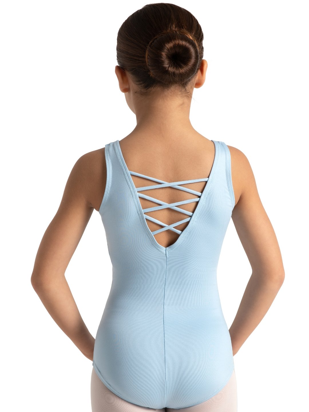 Capezio Studio Collection Lattice Back Tank Leotard - Girls - Capezio Signature