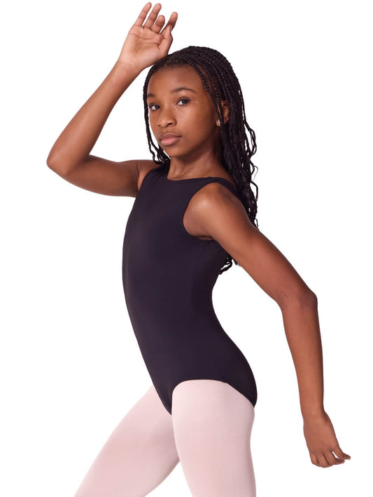 Capezio Soft Elegance Boatneck Leotard - Tween - Capezio Essential