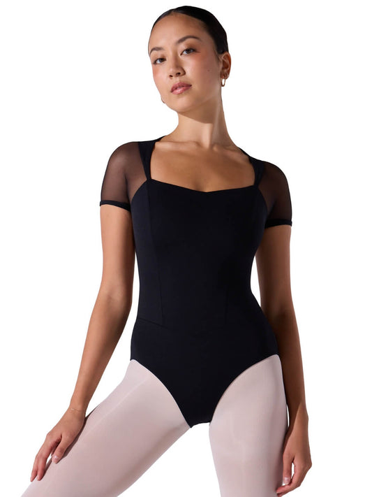 Capezio Soft Elegance Corset Short Sleeve Leotard - Capezio Recommended