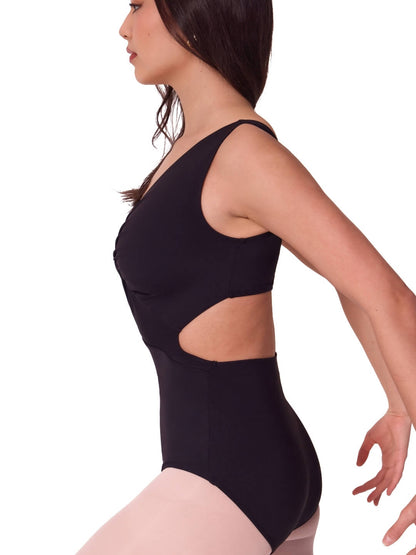 Capezio Soft Elegance Twist Front Leotard - Capezio Signature