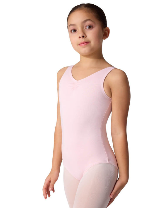 Capezio Studio Collection Pinch Front V Neck Leotard - Child - Capezio Recommended