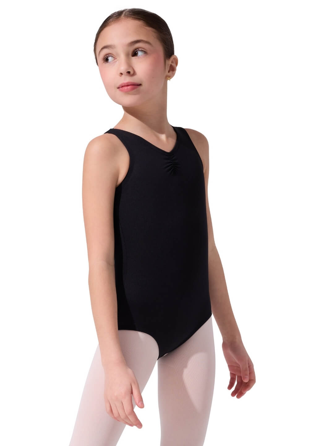 Capezio Studio Collection Pinch Front V Neck Leotard - Child - Capezio Recommended
