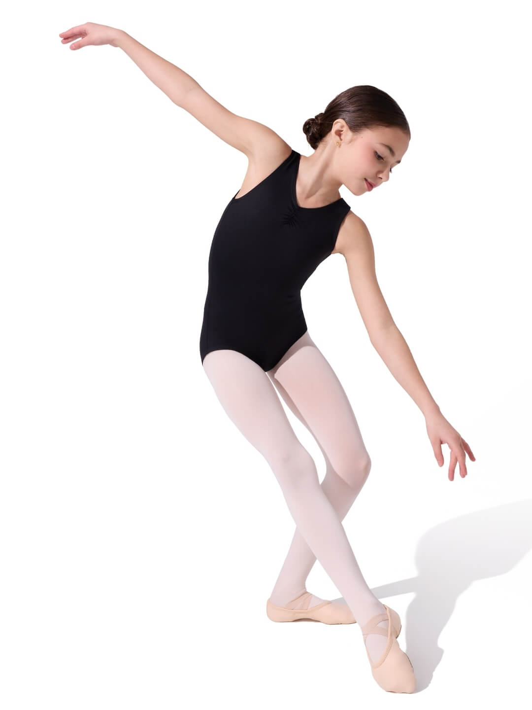 Capezio Studio Collection Pinch Front V Neck Leotard - Child - Capezio Recommended