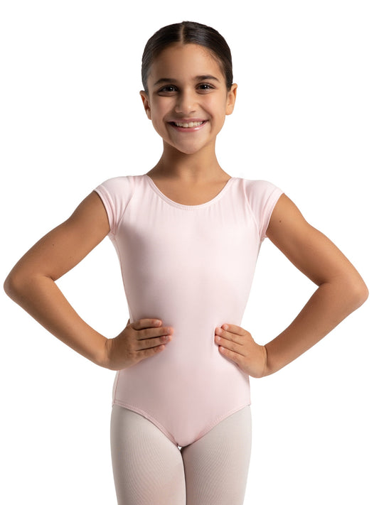 Capezio Studio Collection Short Sleeve Leotard - Child - Capezio Signature