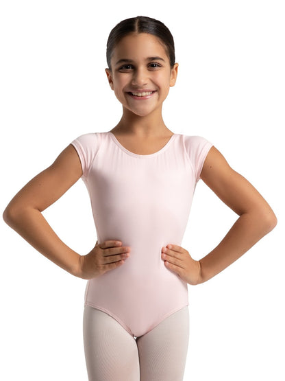 Capezio Studio Collection Short Sleeve Leotard - Child - Capezio Signature