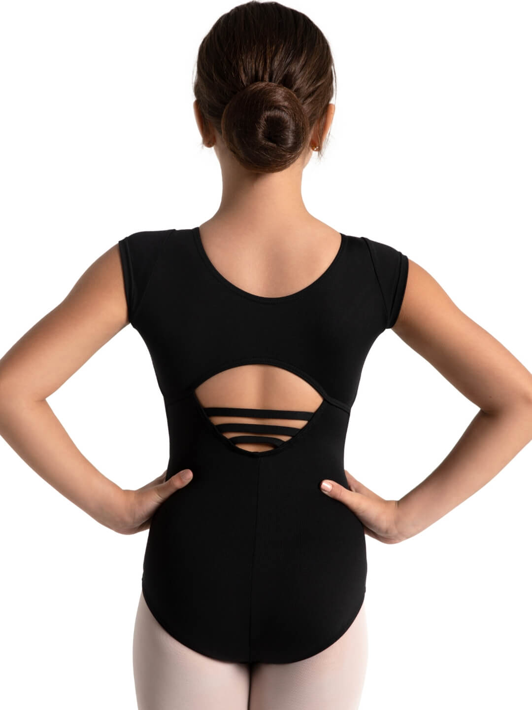 Studio Collection High Neck Cap Sleeve Leotard - Girls - Capezio Recommended