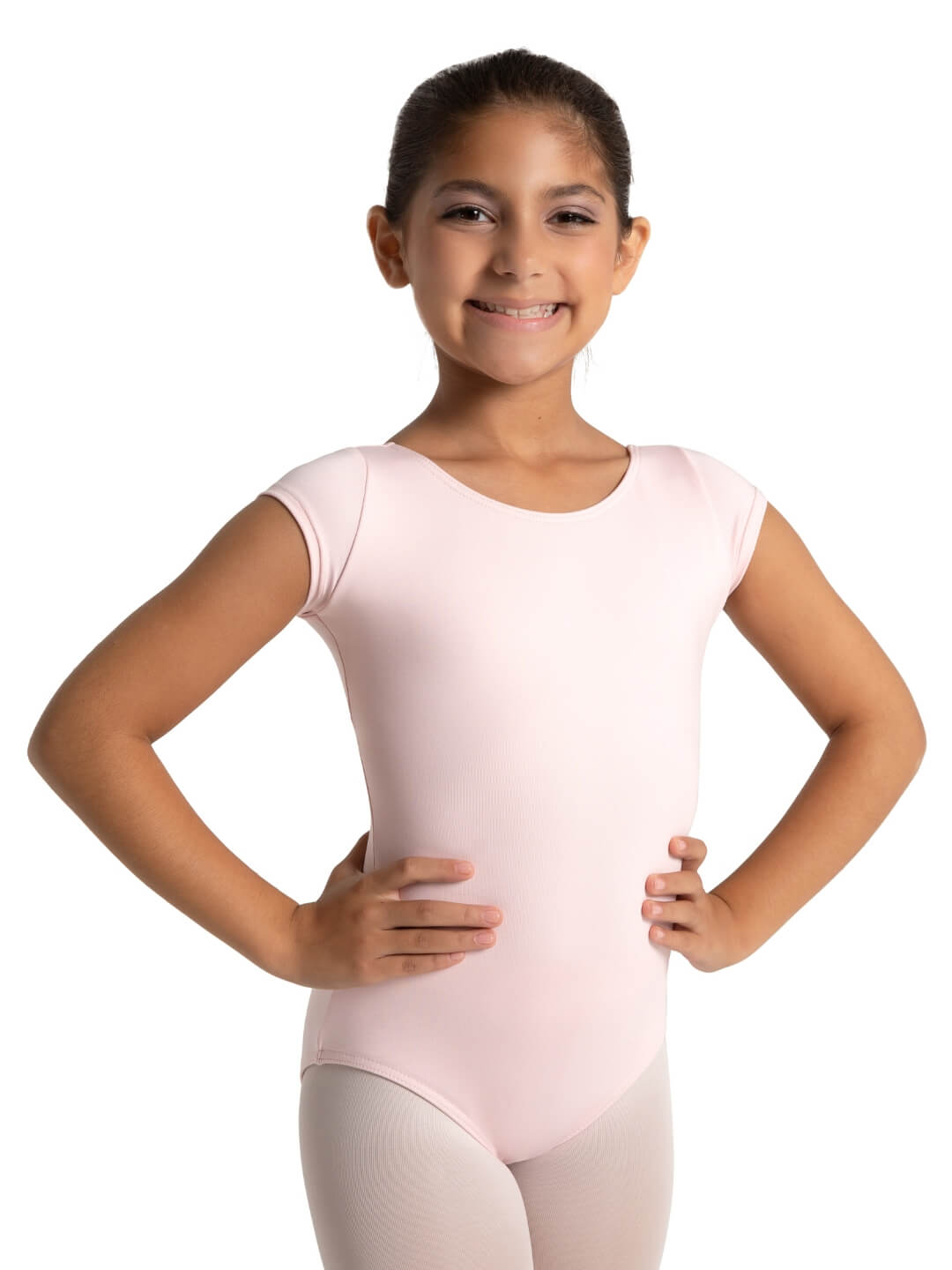 Studio Collection High Neck Cap Sleeve Leotard - Girls - Capezio Recommended