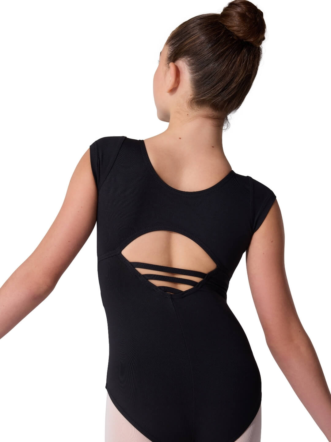 Studio Collection High Neck Cap Sleeve Leotard - Girls - Capezio Recommended