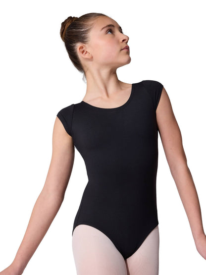Studio Collection High Neck Cap Sleeve Leotard - Girls - Capezio Recommended