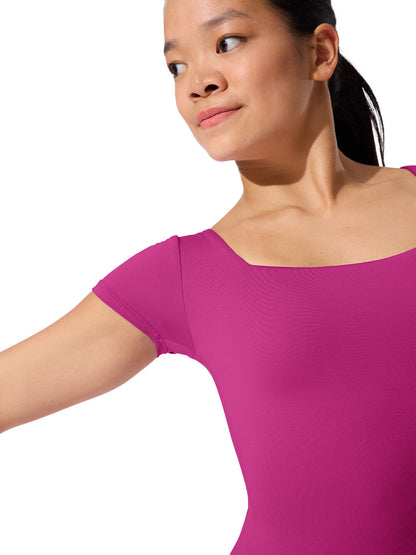 Capezio Studio Collection Stride Square Neck Leotard - Capezio Signature